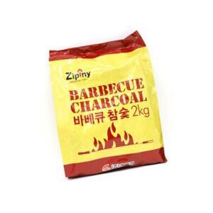 [2개구성] 캠핑야외용 바베큐용 참숯 2kg착화제미포함 고체연료 취사용품 캠핑연료 미니화로 EWD2ED01