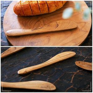 [2개구성] RP_01 1p 나무 티크 버터 우드 잼 칼 QWB668D6