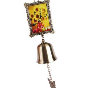 [2개구성] 해바라기 화병 도어벨 액자 돈들어오는 다용도 문 종 그림 KWC126BD