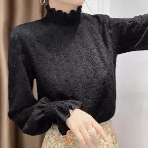 [하프클럽/셀러허브_여성트랜드패션]기모 목폴라 포인트 이너티