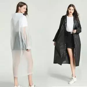 [하프클럽/셀러허브_여성트랜드패션]캐주얼 오버핏 레인 코트 우비 DD-10872