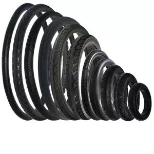 자전거 통타이어 고무 펑크 산악 오토바이 교체용 타이어 솔리드