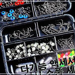 [2개구성] 다기능 액세서리 소품 배스 루어 용품 지그 리그 세트 웜 낚시 KW62AD80