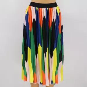 린넨 롱 스커트 치마 레이스 랩 여름 플리츠 주름