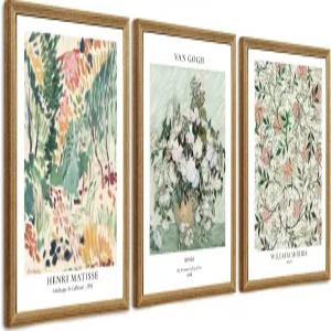 판타지 아티스트들이 거실 침실 욕실 12인치 x 16인치 크기의 인상주의 앙리 마티스 반 고흐 윌리엄 모리스
