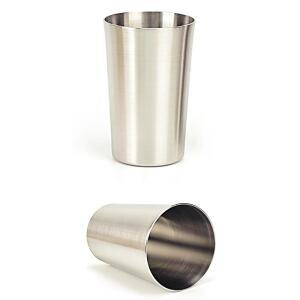 [2개구성] 넓은 입구 맥주컵 12cm 약 카페컵 이중 이중컵 ARWAC5098