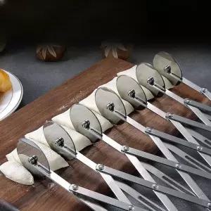 다용도 스텐  피자휠 파이커터 칼 베이킹도구 제과제빵 커팅 파이면 롤러 칼국수 면 파스타