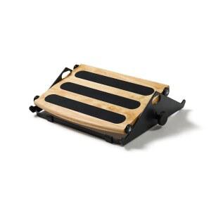 휴먼스케일 FR300 있는 베어링 프레임 활공 언더 조절 가능 로커 부드러운 천연 인체공학적 목재 흔들 높이 스틸 내구성 롤러로 경험 데스크용 받침대