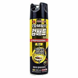 [2개구성] 컴배트 프로페셔널 맥스 용 에어졸 스프레 트랩 약 잡기 바퀴 벌레 AWAD5322