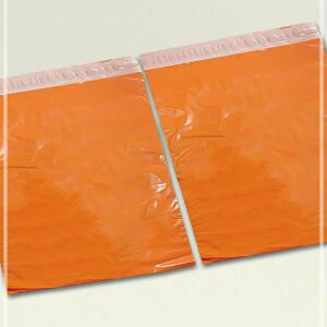 [2개구성] 탄력있는 오렌지 포장용 E 포장완충재 뽁뽁이봉투 100장 LD FLWB8656B