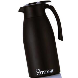주전자2L MR-CA2000B 블랙 주전자 스테인레스주전자 스텐주전자 진공밀폐 미스터셰프 보온보냉 KWB69B03