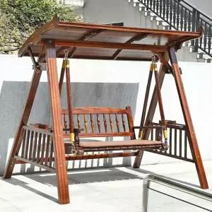 블리스아토 흔들 그네 나무그네 원목 의자 야외