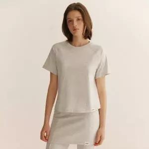 마리끌레르 marieclaire 캡슐 클래식 라벨 나그랑 반팔 티셔츠MAG21MOT