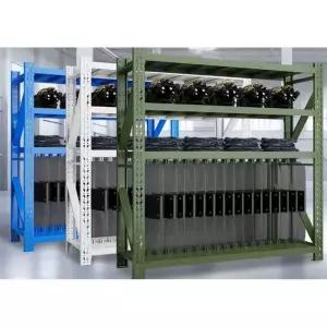 농기구 걸이대 보관함 수납 랙 철제 정리함 하위 장비 선반 300kg 창고