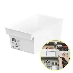 [룽스]가방 화장품 화이트 파우치 투명 방수 대형