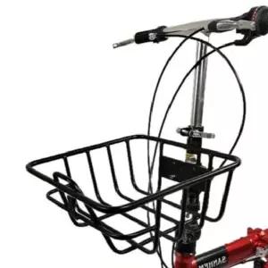 자전거앞바구니 퀵릴리스 스틸 바이크 앞바구니28x26x25cm 바스켓 소형 3kg