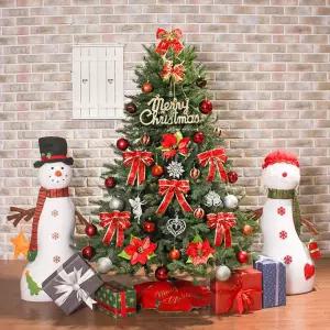 150cm 카니발레드 전나무 풀세트 트리트리풀세트장식 [ACG4851]