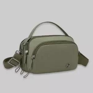 [룽스]크로스백 미니 크로스 백 폰 가방 카키