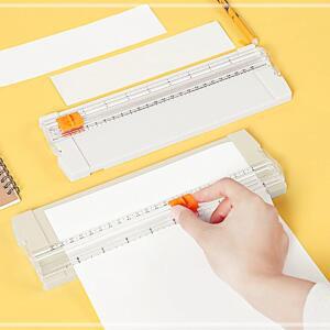 [2개구성] 업체HYJU협력체 소형 종이 절삭기 미니 A5용지 재단기 페이퍼커터 FAWC1ECDB