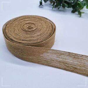 [2개구성] 올댓팩토리 3cm 선물 포장 재료 리본 공예 황 DUWB6619A