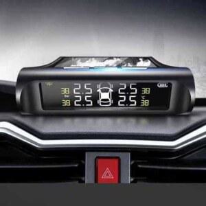 타이어 공기압 경보기 핸들 외장형 모니터링 무선 내장형 자동차 차량 센서 모리 스크린