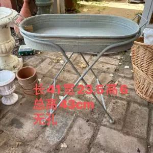 접이식 철제 바구니 스탠드 거치대 받침대 식물 화분