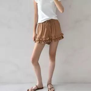 [다잇템]여성 귀여운 끈밴드 미니팬츠 마원단 반바지 (36386074A)