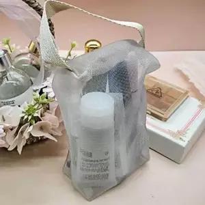 [룽스]대형 파우치 미니 화장품 메쉬