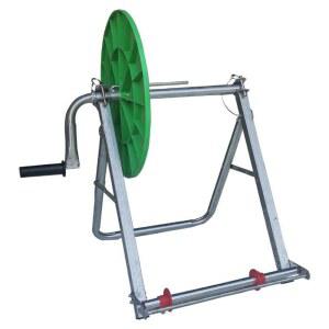 비닐 수거기 호스릴 폐비닐 농기계 회수 전기홍보 수동호스릴 호스 농업용 카트 롤러