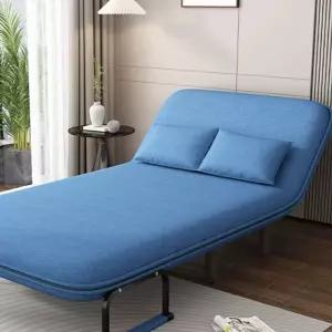 1인 소파베드 자취 소파 인용 패브릭 의자 접이식 사무실 배드