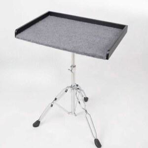 퍼커션 테이블 타악기 트레이 삼각대 드럼 받침대 3중