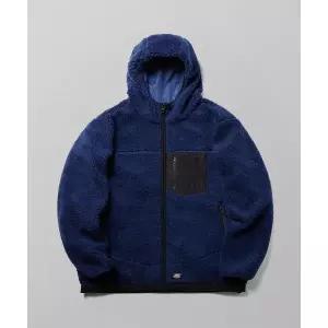 매장정품 DICKIES 디키즈 플리스 포켓 집업 후디 Navy DIKU252LRJK004NV 1231465