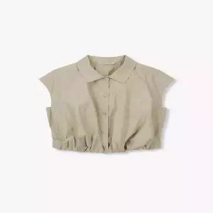 VOV보브 슬리브리스 볼륨 블라우스7124360500