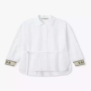 VOV 보브 자카드 포인트 스트랩 셔츠 7156260004