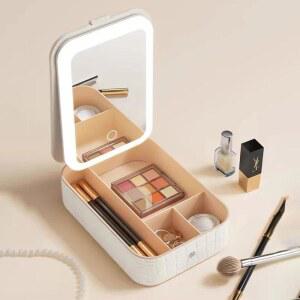 메이크업 보관함 케이스 수납 화장붓 정리대 트레이 향수 주얼리 화장품캐리어