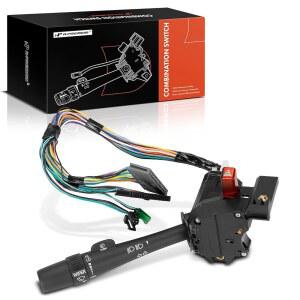 A-프리미엄 턴 시그널 스위치, 쉐보레 GMC 올드스모빌과 호환되는 윈드실드 와이퍼 다기능 스위치 레버 - 1998-2005 블 , S10, 지미, 소노마, 홈브레, 브라바다, 크루즈 컨트롤 없음