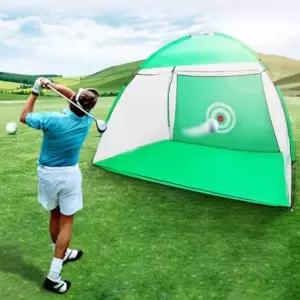 실내 파크 골프 연습 텐트 연습망 스윙 네트 그물망