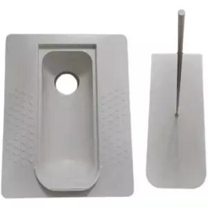 재래식 화장실 낮은 변기 간이 현장 푸세식 화변기