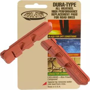 쿨 스톱 자전거 브레이크 패드(듀라 에이스/울테그라 연어)