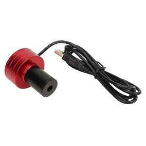 포키티 전자 접안렌즈, 200만 화소 1.25인치 디지털 망원경 USB2.0 포트, 1920x1080 해상도 망원경용 접안렌즈 카메라 액세서리, 현미경