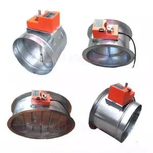 방화 댐퍼 화이어 원형 제연 수동 밸브 닥트 파이어