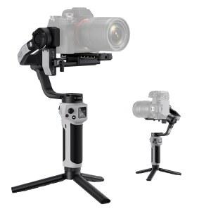지윤 씨네피어 위빌 3E [공식], DSLR 및 미러리스 카메라 캐논용 3축 경량 짐벌 스태빌라이저 /소니 /파나소닉 /니콘, 3KG 페이로드, 네이티브 버티컬 촬영, 블루투스 셔터 컨트롤