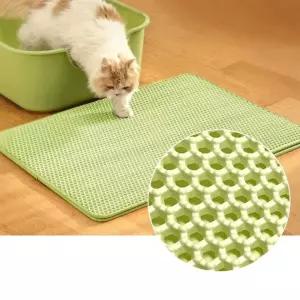 고양이 이중모래매트 발판 화장실