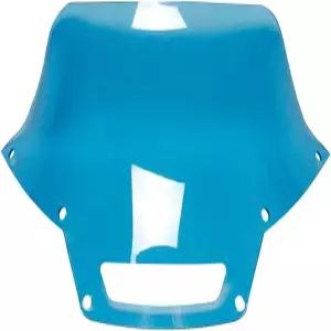 파워자임 라이트 레이크 블루 PMMA 7.0인치 윈드실드 윈드스크린 할리 로우 라이더 ST FXRST 2022 2023용