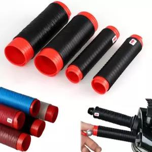 범용 논슬립 실리콘 핸들바 및 브레이크 레버 그립 커버 인체공학적 랩어라운드 모터사이클 더트 바이크