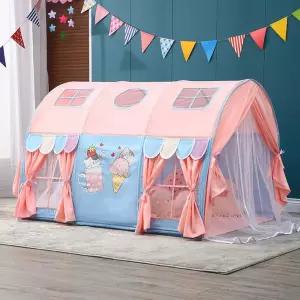 벙커 텐트 실내 베드 동굴텐트 인테리어 터널 난방텐트 동굴