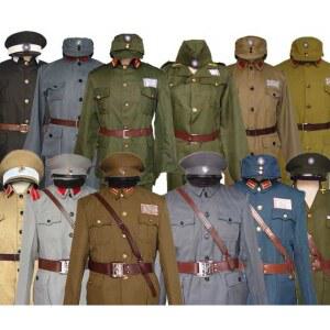 옛날 군복 의상 110CM 영화 군인 프레 A형