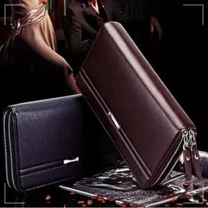 남성클러치백 지퍼장지갑 남자클러치가방 남자손가방 브라운 RWCEDB7513