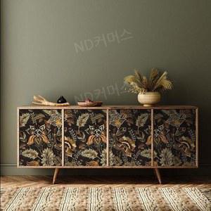 벽 장식 옷장 40x250 인테리어 루닝샹 A 전통 자개 가구 무늬 시트지 리폼