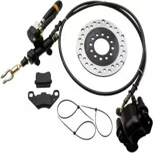 유압식 리어 디스크 브레이크 캘 시스템 패드 로터 150cc 200cc 250cc 더트 바이크 쿼드 ATV 고카트 고